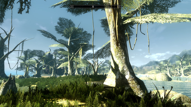 Illustration for article titled Morrowind Modded Into Skyrim Is Something You Must See